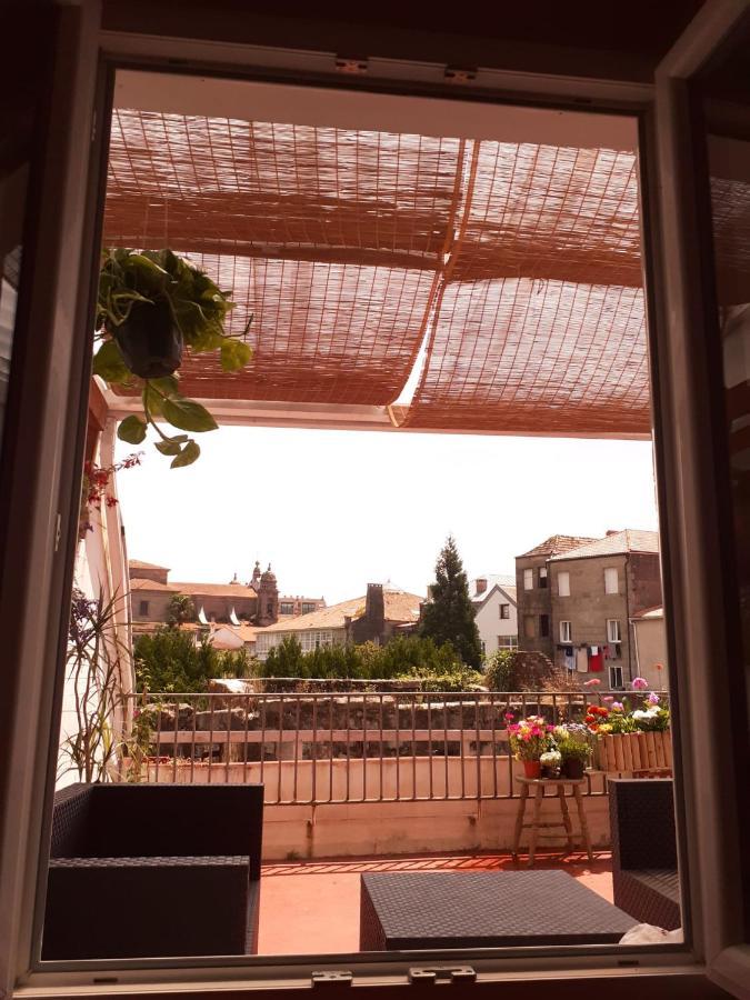 Apartament Sx6 Atico Con Terraza En Centro Historico Pontevedra Zewnętrze zdjęcie